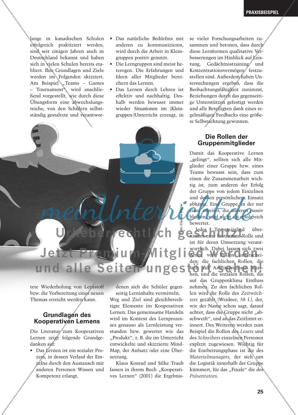 Einer für alle und alle für einen - Kooperatives Vokabellernen im Lateinunterricht Preview 2