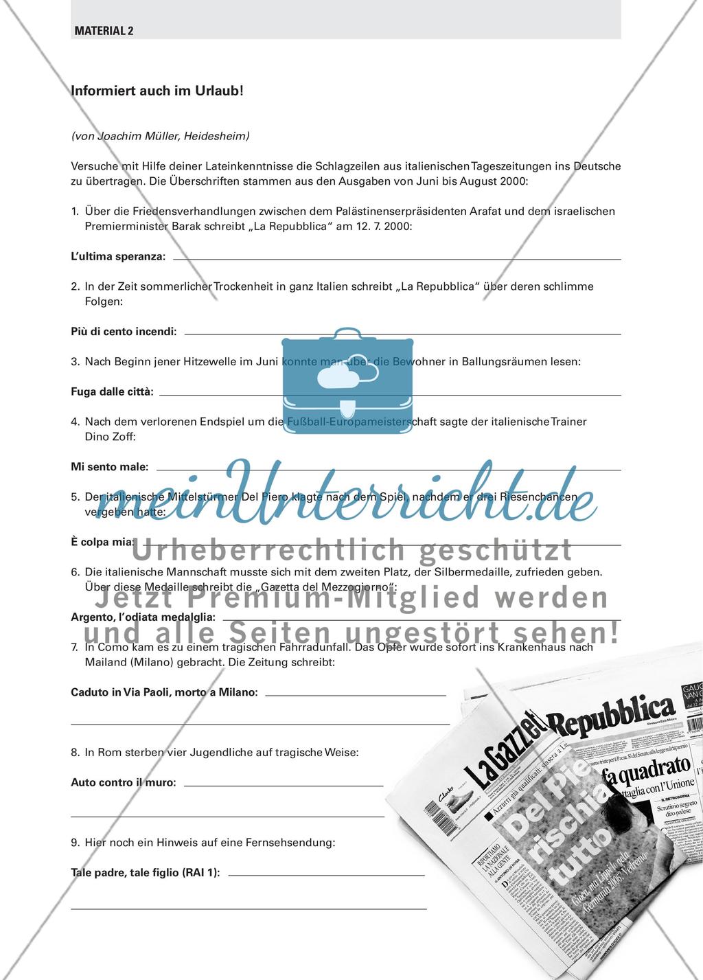Mutter Lateins Töchter - Multilinguale Wortschatzarbeit Preview 6
