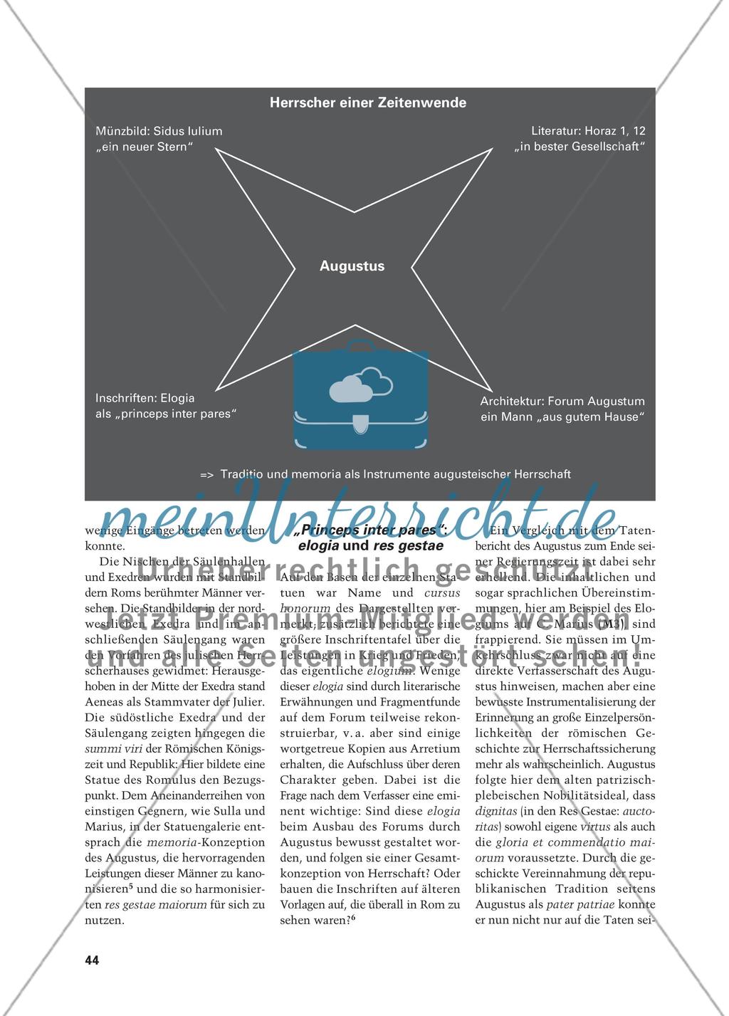 Traditio und memoria: Zeitkonzepte im Dienst augusteischer Herrschaft Preview 3