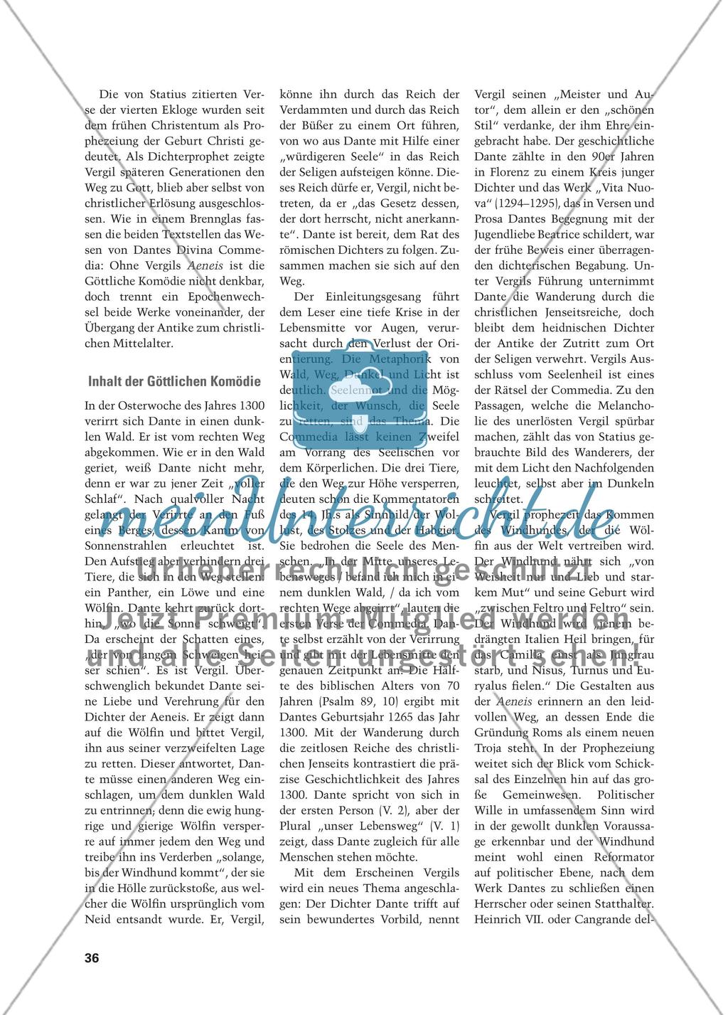 Dantes Vergil: Führer und Dichter Preview 2
