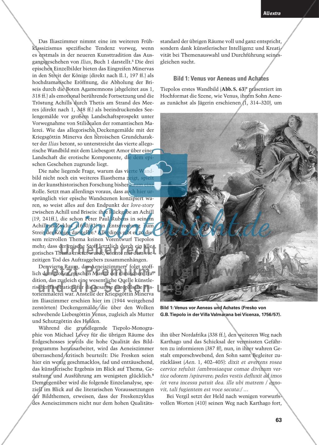 Tiepolos Freskenzyklus zur Aeneis in der Villa Valmarana Preview 2