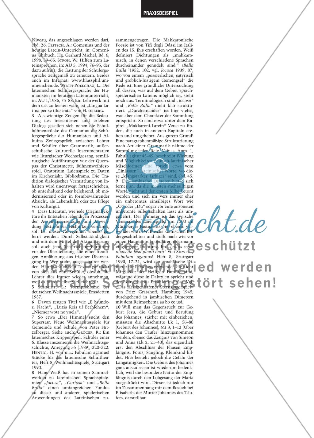 Die Weihnachtsgeschichte als makkaronisches Schulbühnenstück Preview 6