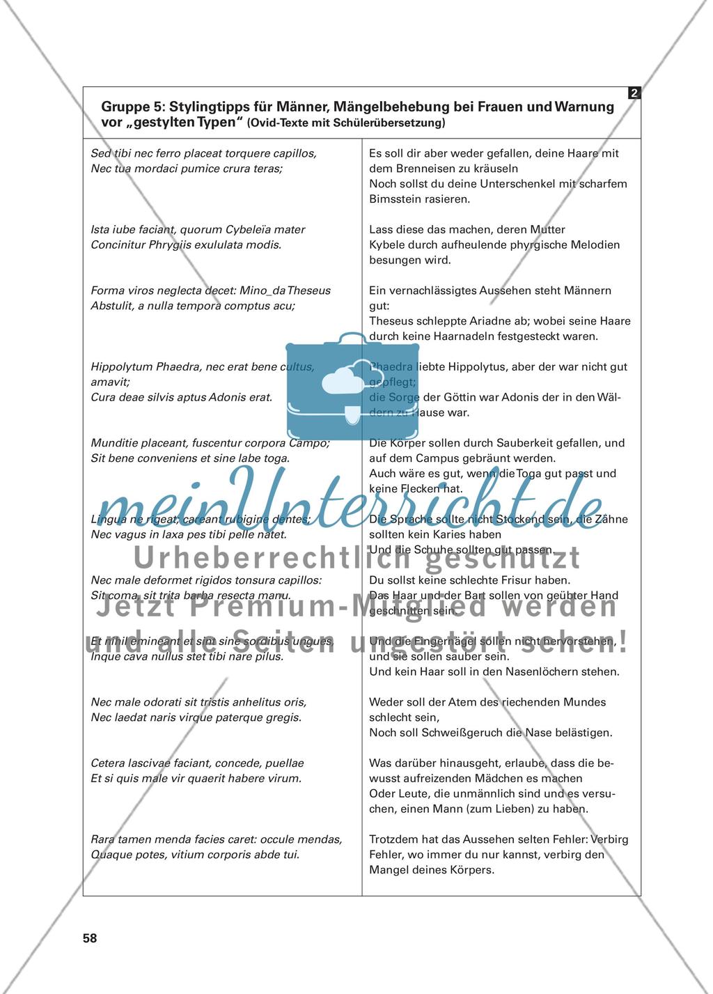 Ovids Ars amatoria heute - Moderne szenische Interpretation ausgewählter Textstellen auf DVD Preview 4