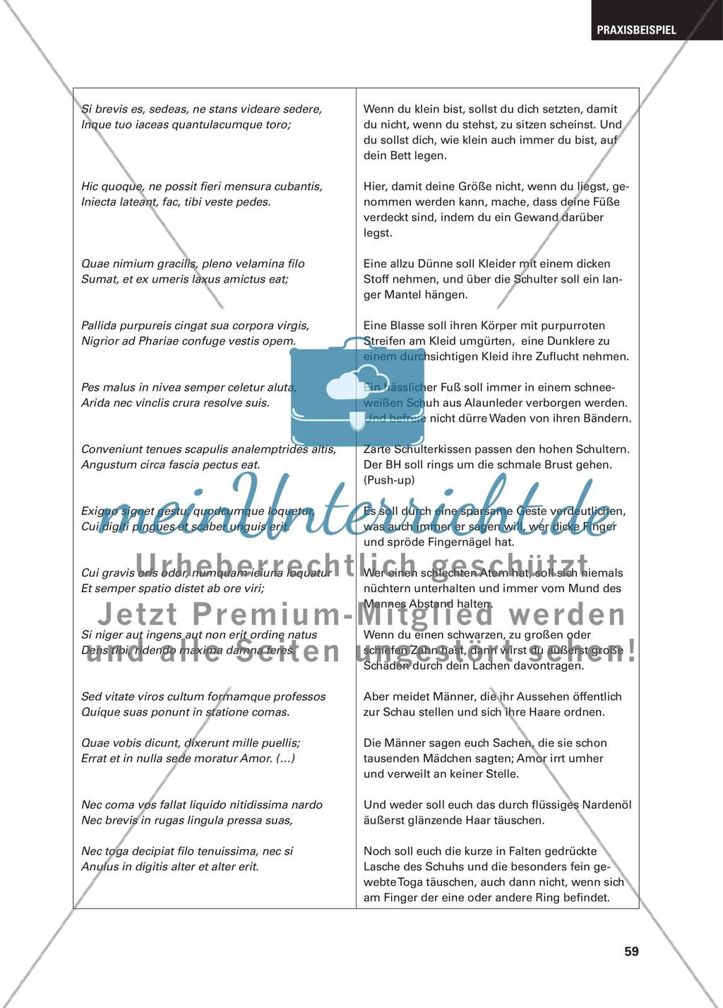Ovids Ars amatoria heute - Moderne szenische Interpretation ausgewählter Textstellen auf DVD Preview 5