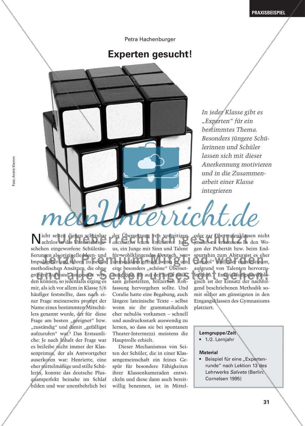 Experten gesucht! Preview 1