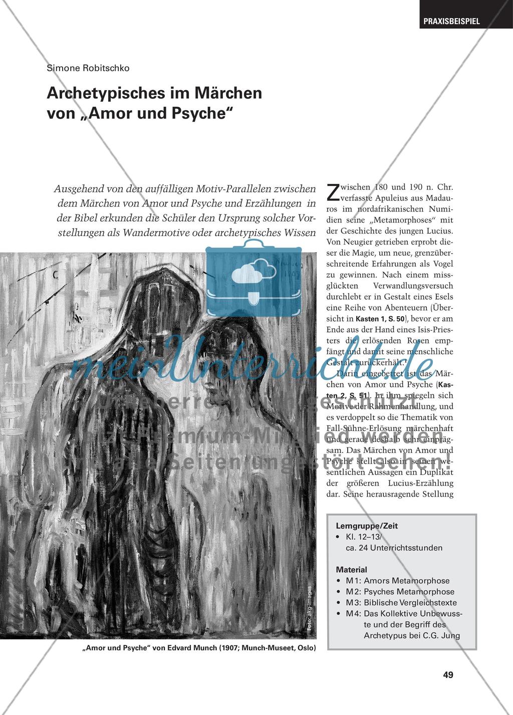 Archetypisches im Märchen von „Amor und Psyche“ Preview 1