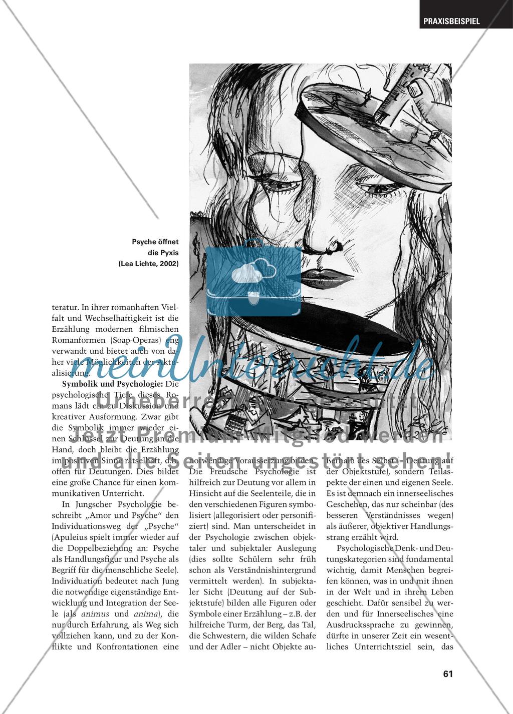„The good, the bad and the ugly“ - Lektürebegleitende Tagebücher zu „Amor und Psyche“ Preview 2