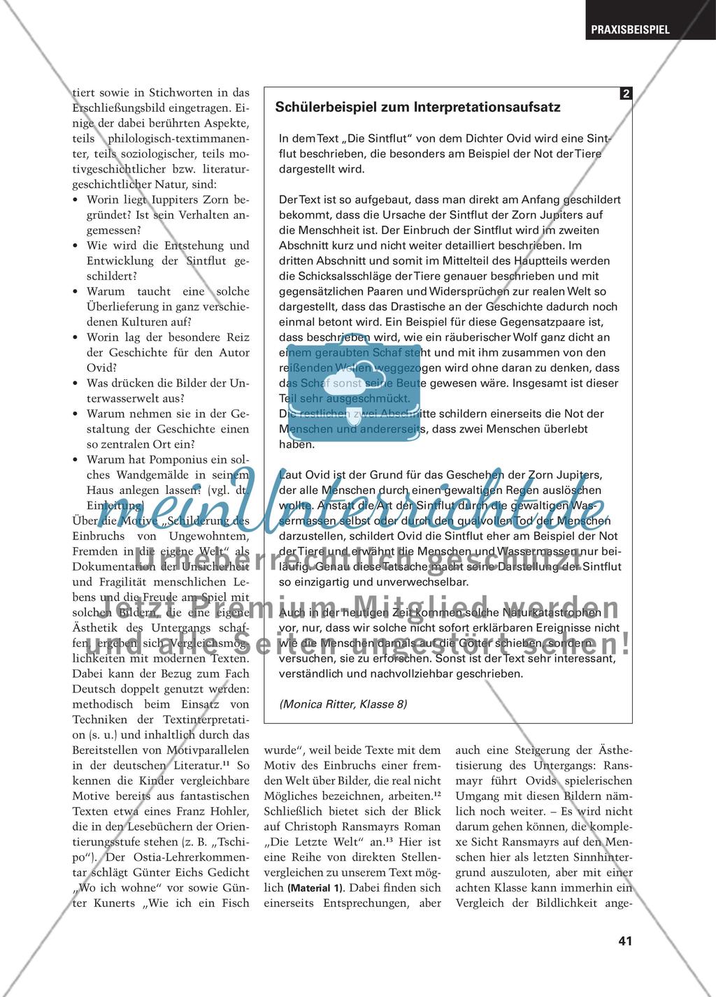 „Sonst ist der Text sehr interessant …“ - Der Aufbau von Interpretationskompetenz in der Lehrbuchphase Preview 4