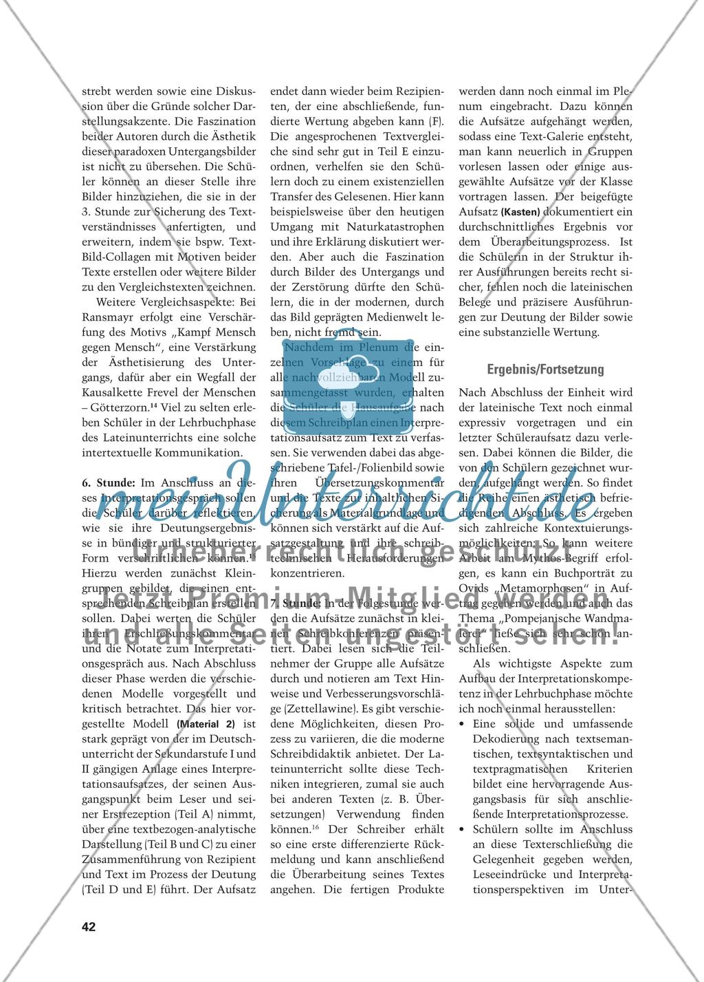 „Sonst ist der Text sehr interessant …“ - Der Aufbau von Interpretationskompetenz in der Lehrbuchphase Preview 5