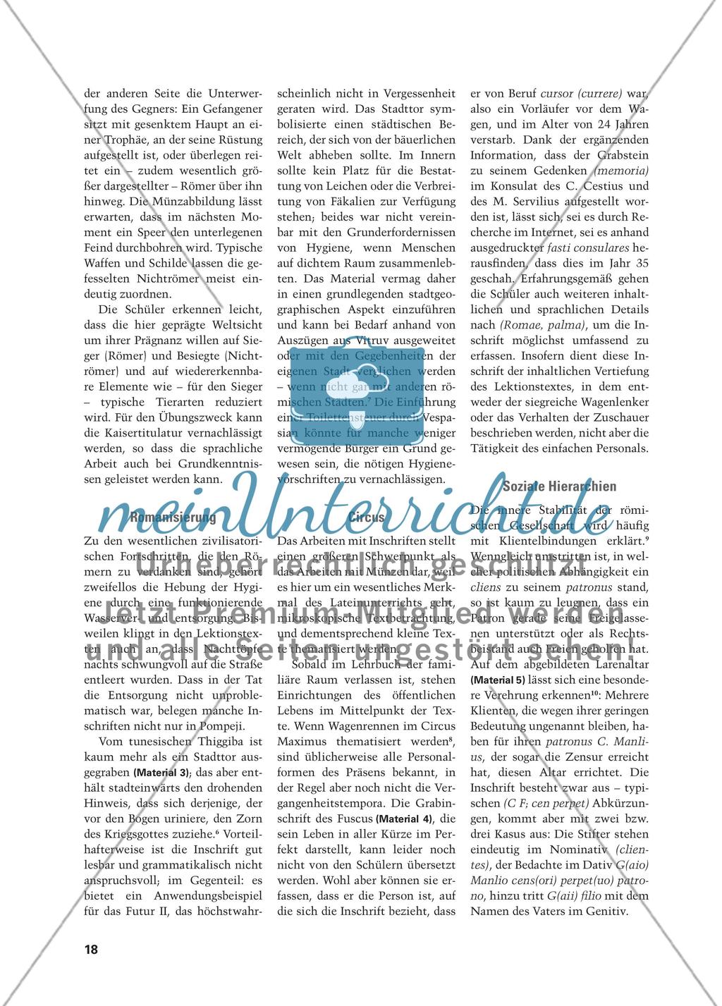 Münzen und Inschriften in der Lehrbuchphase Preview 3