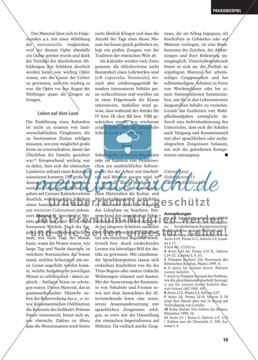 Münzen und Inschriften in der Lehrbuchphase Preview 4