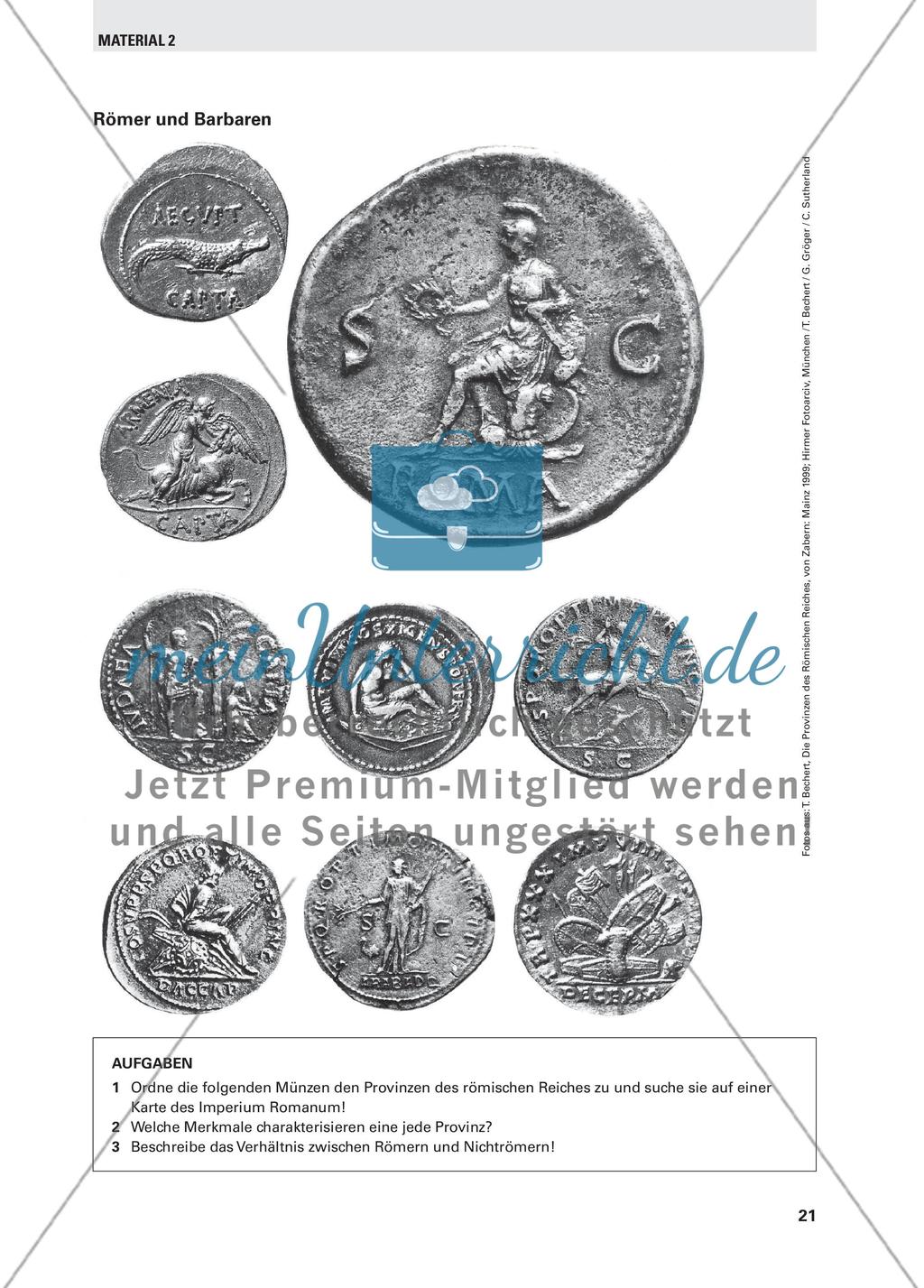 Münzen und Inschriften in der Lehrbuchphase Preview 6