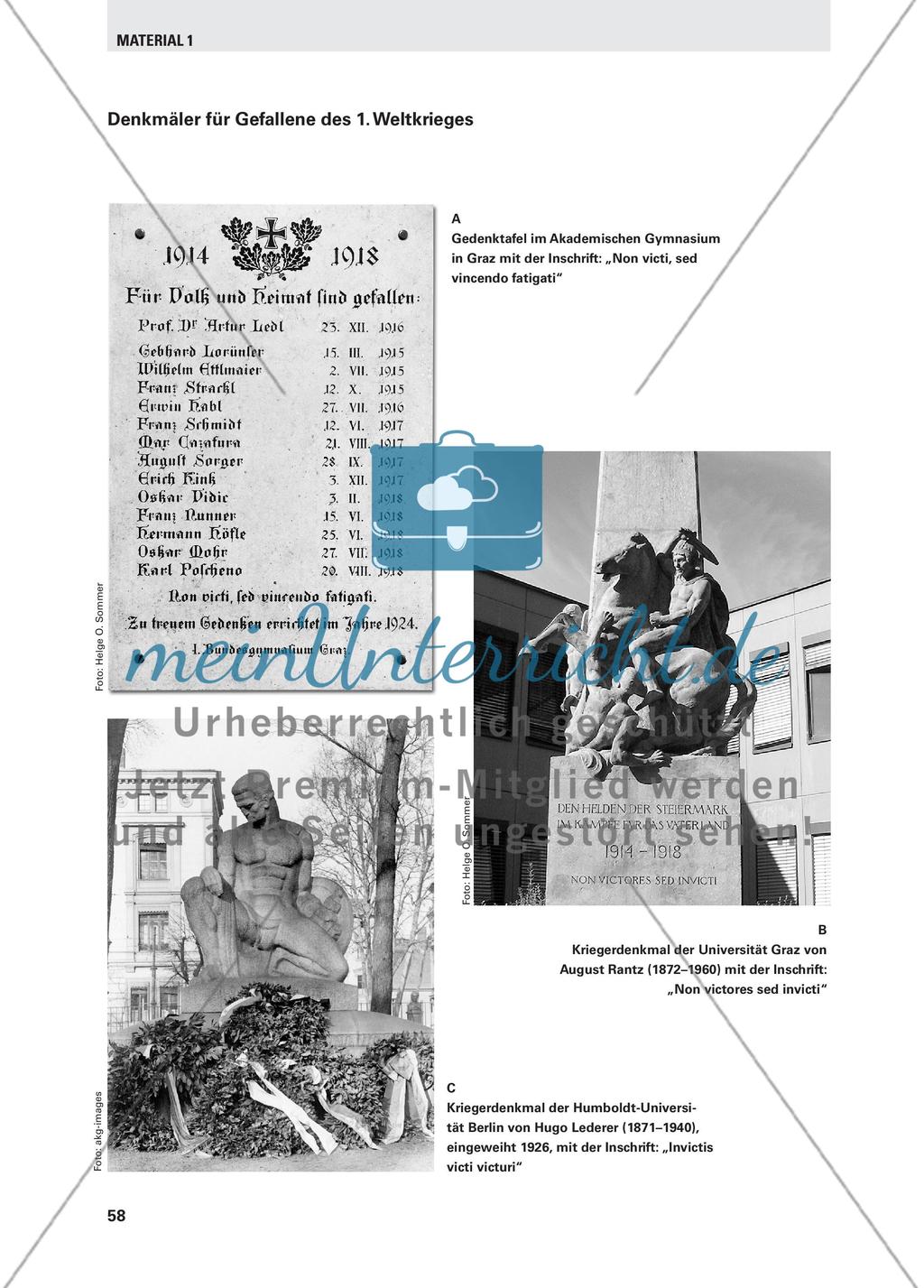 Antikenrezeption in Inschrift und Gestaltung von Kriegerdenkmälern der Neuzeit Preview 7