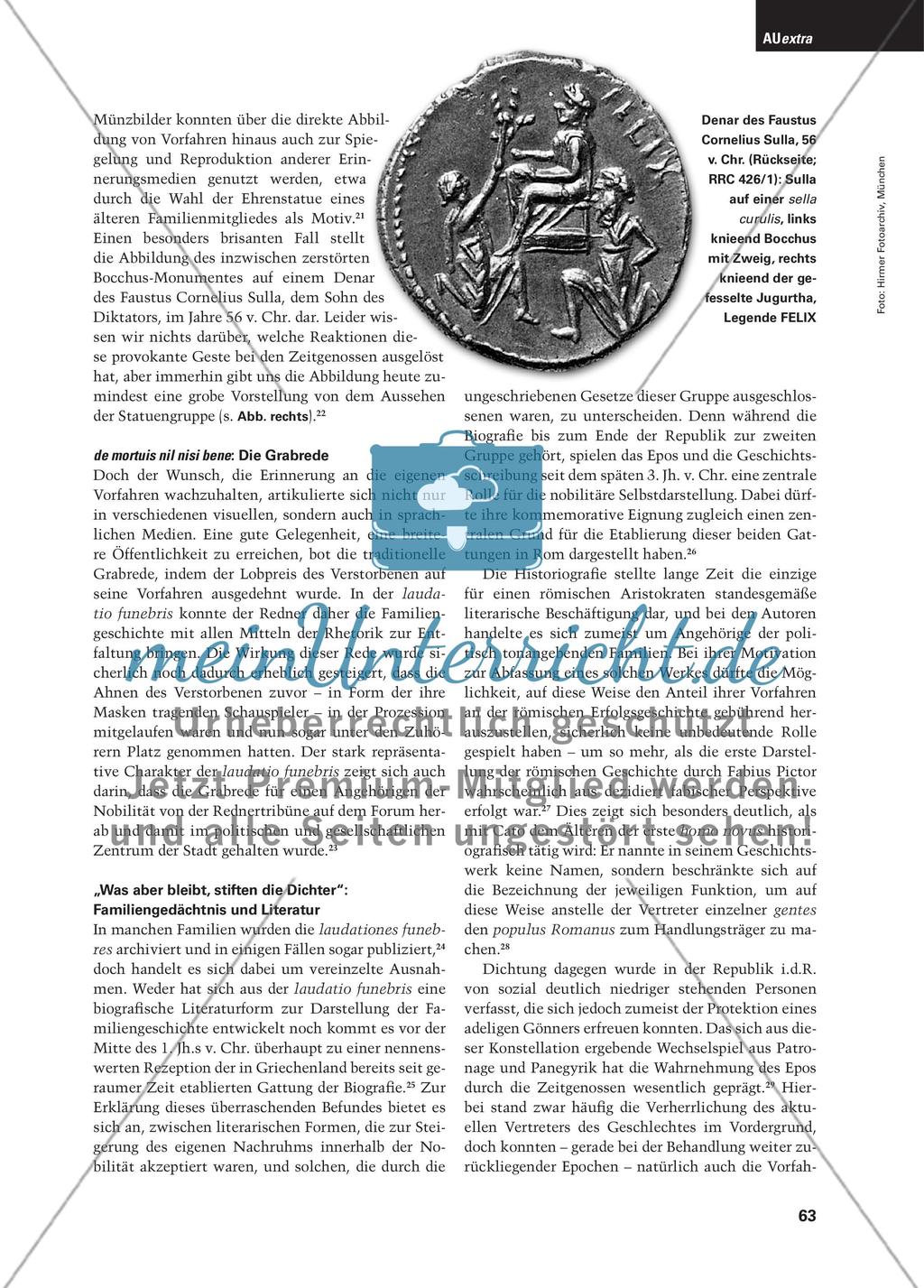 Hereditas gloriae - Die Erinnerung an die Vorfahren in der römischen Republik Preview 4