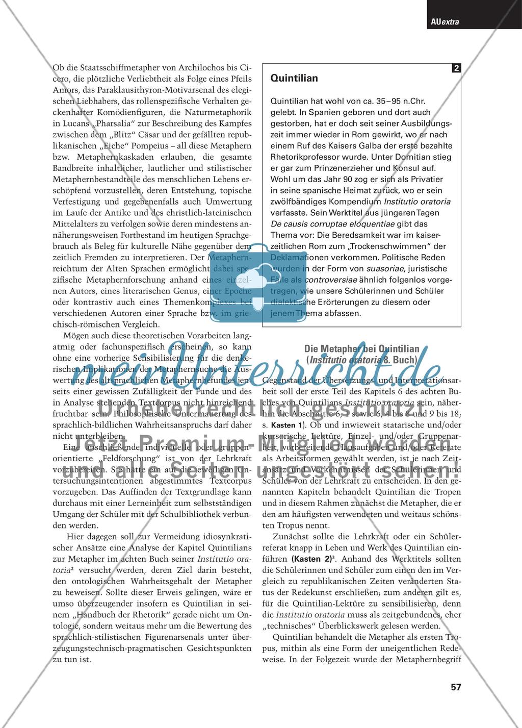 Die Metapher: Unpräzise Geschwätzigkeit oder ontologische Realität? Preview 4