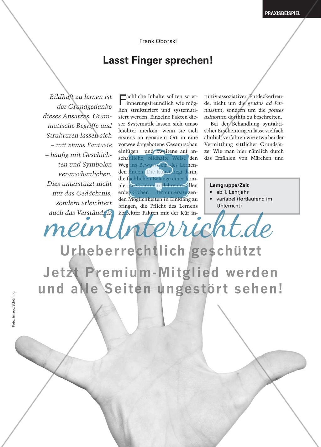 Lasst Finger sprechen! Preview 1