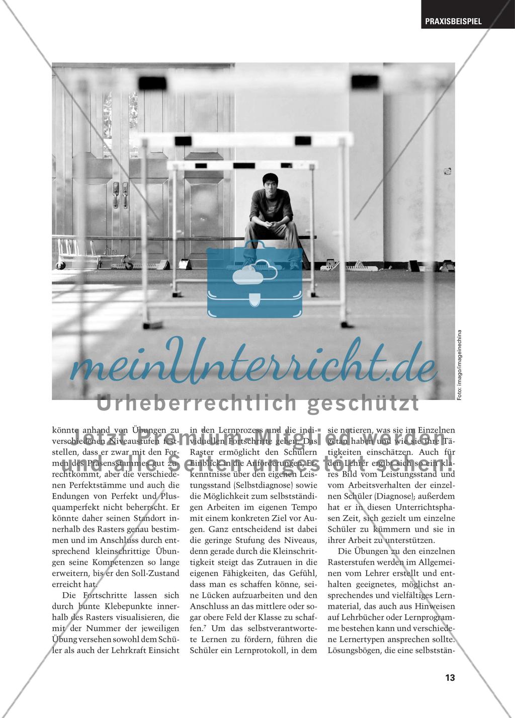 In zehn Schritten zum Ablativus absolutus - Arbeit mit Kompetenzrastern im Lateinunterricht Preview 2