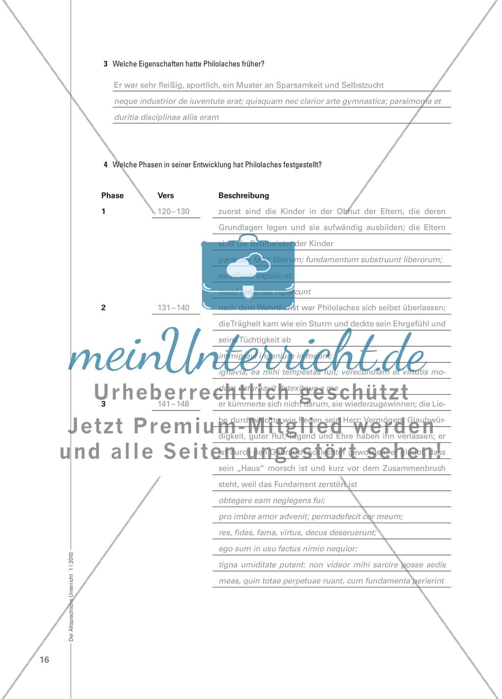 Die Mostellaria des Plautus – Möglichkeiten zur Ganzschrift-Lektüre Preview 5