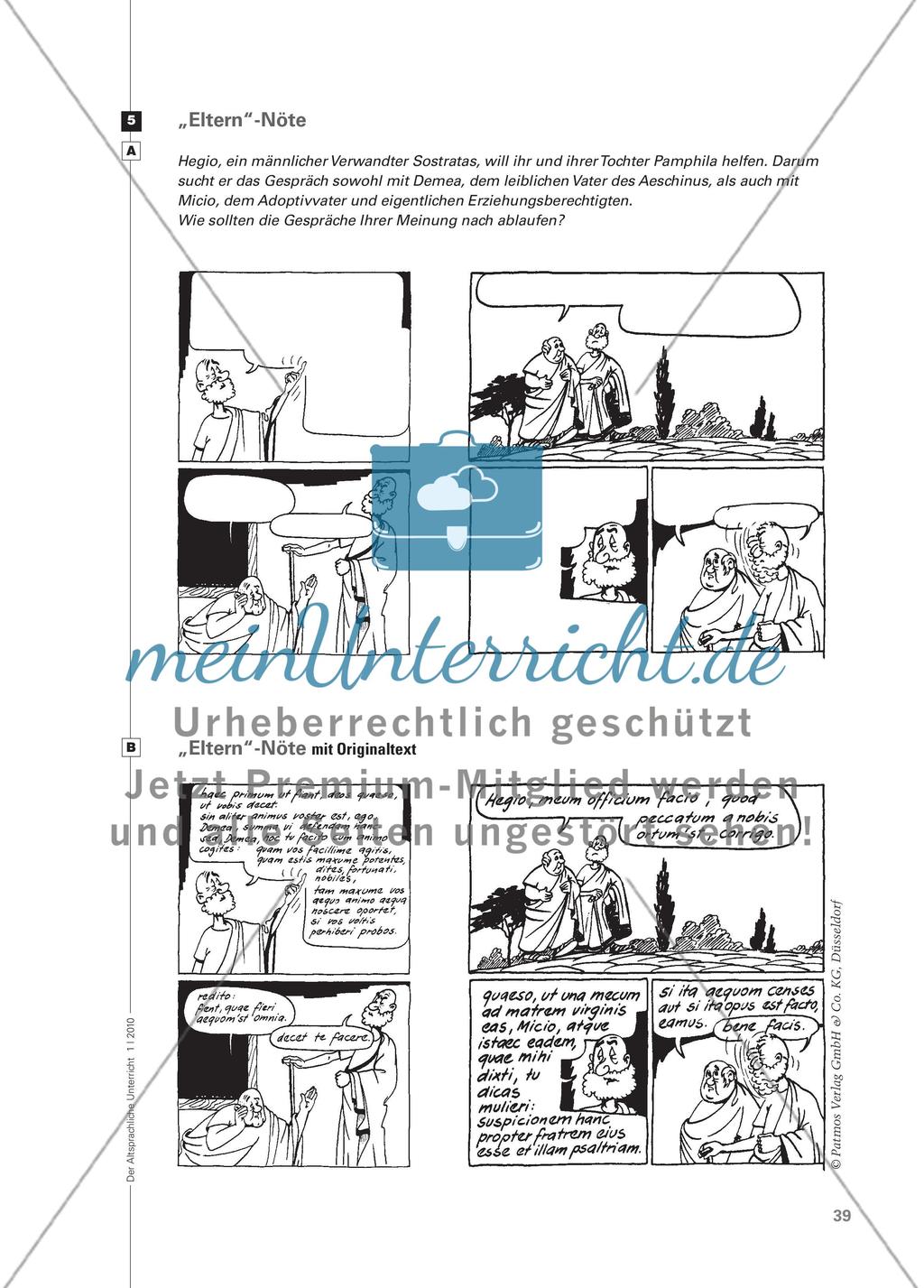 Terenz, Adelphoe: Eine nicht ganz alltägliche Lektüre Preview 11