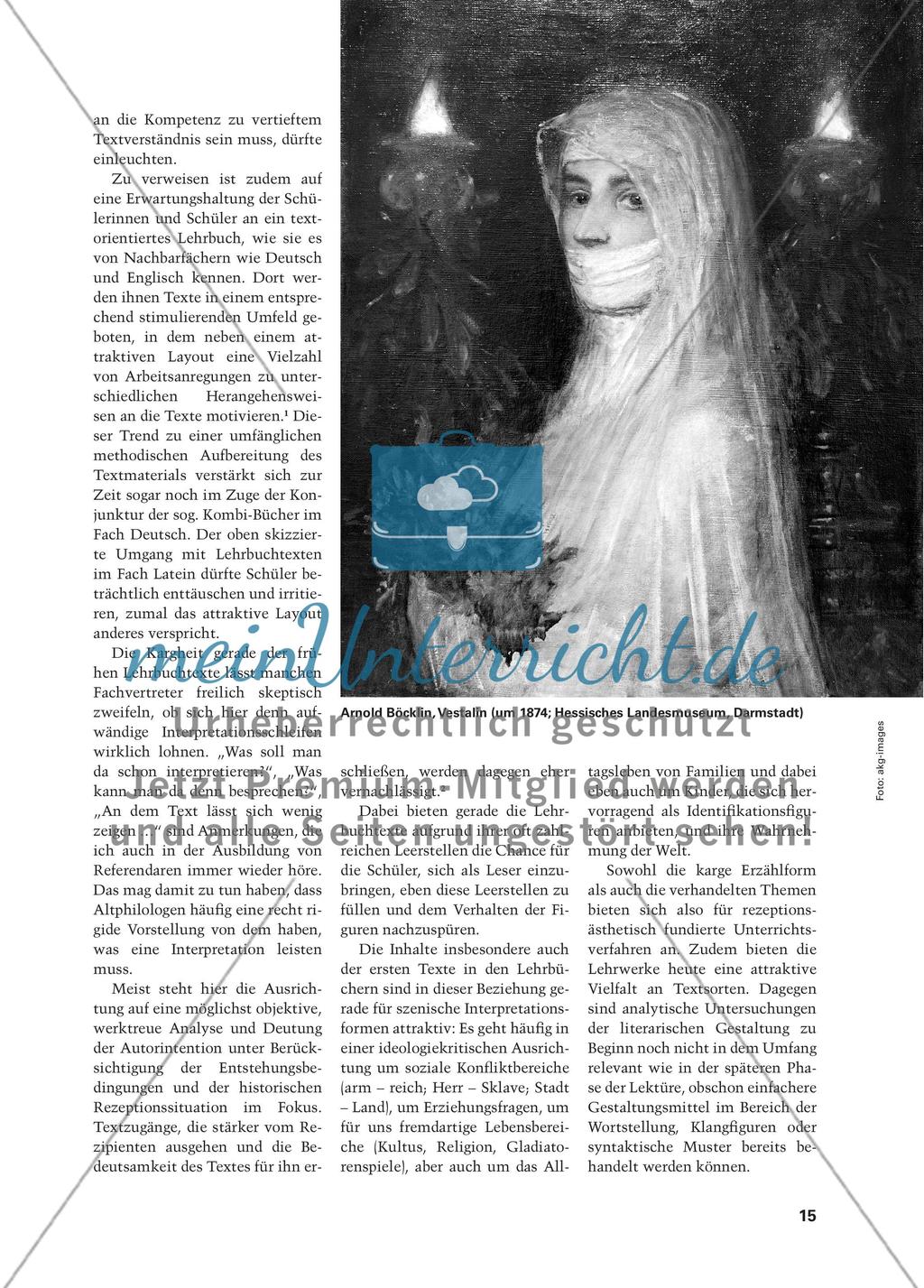 Cornelia Vestalis appropinquat - Eintauchen in eine fremde Welt. Szenische Interpretation eines Lehrbuchtextes Preview 2