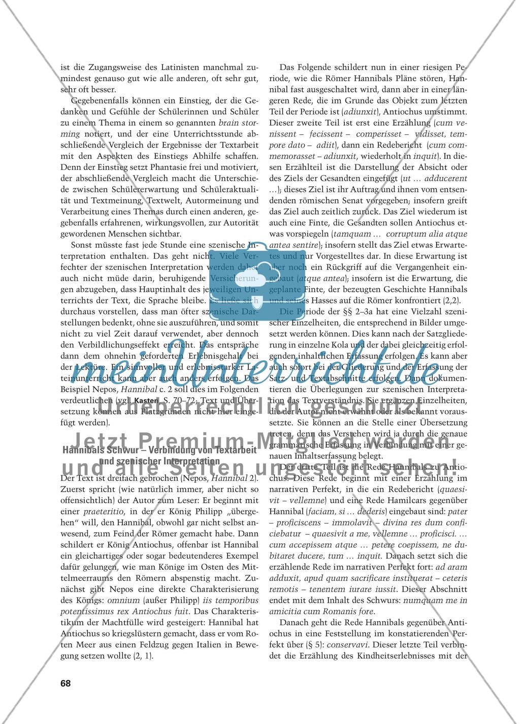 Szenische Interpretation – Standfoto – Ikone - Begründungen und Möglichkeiten im Lateinunterricht Preview 4