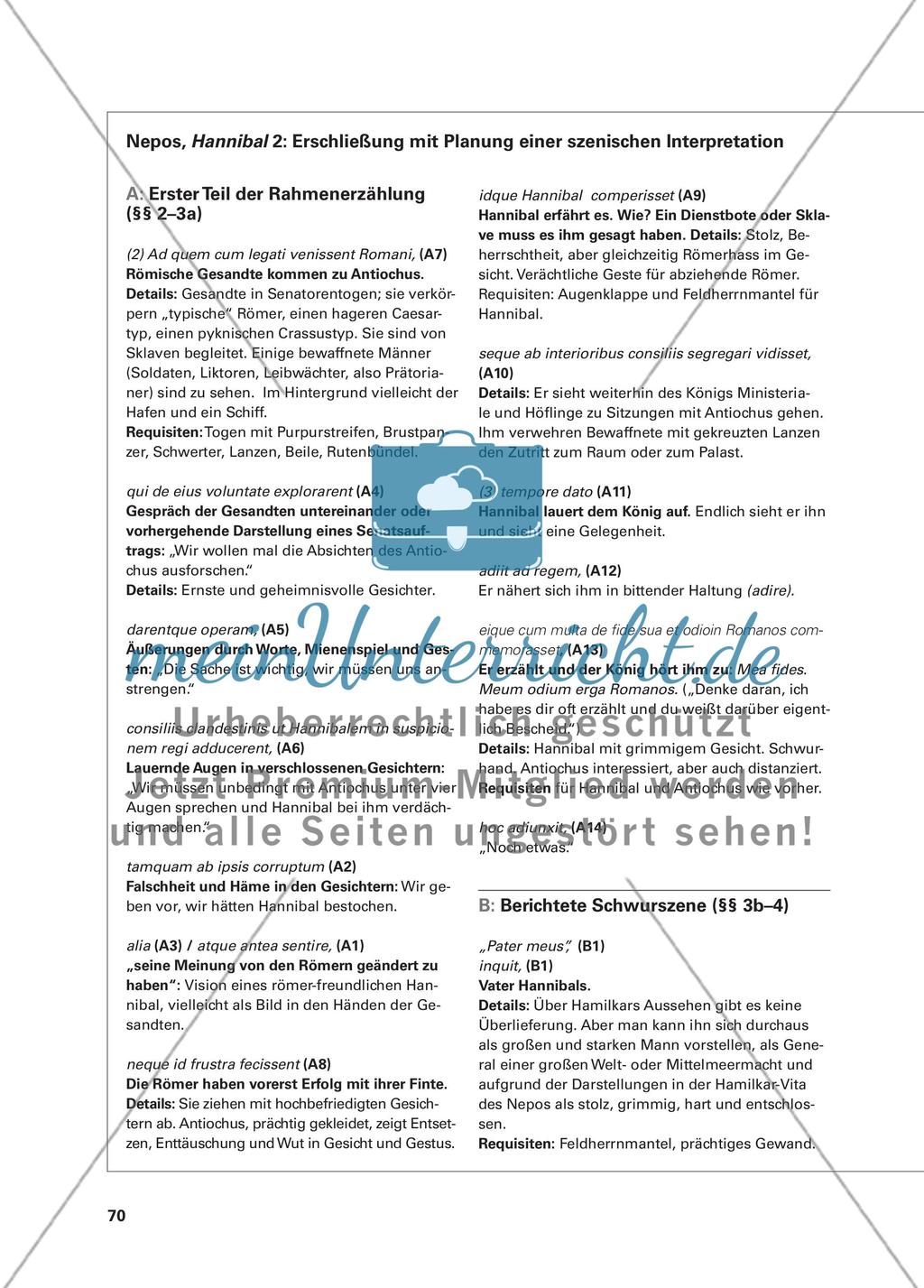 Szenische Interpretation – Standfoto – Ikone - Begründungen und Möglichkeiten im Lateinunterricht Preview 6