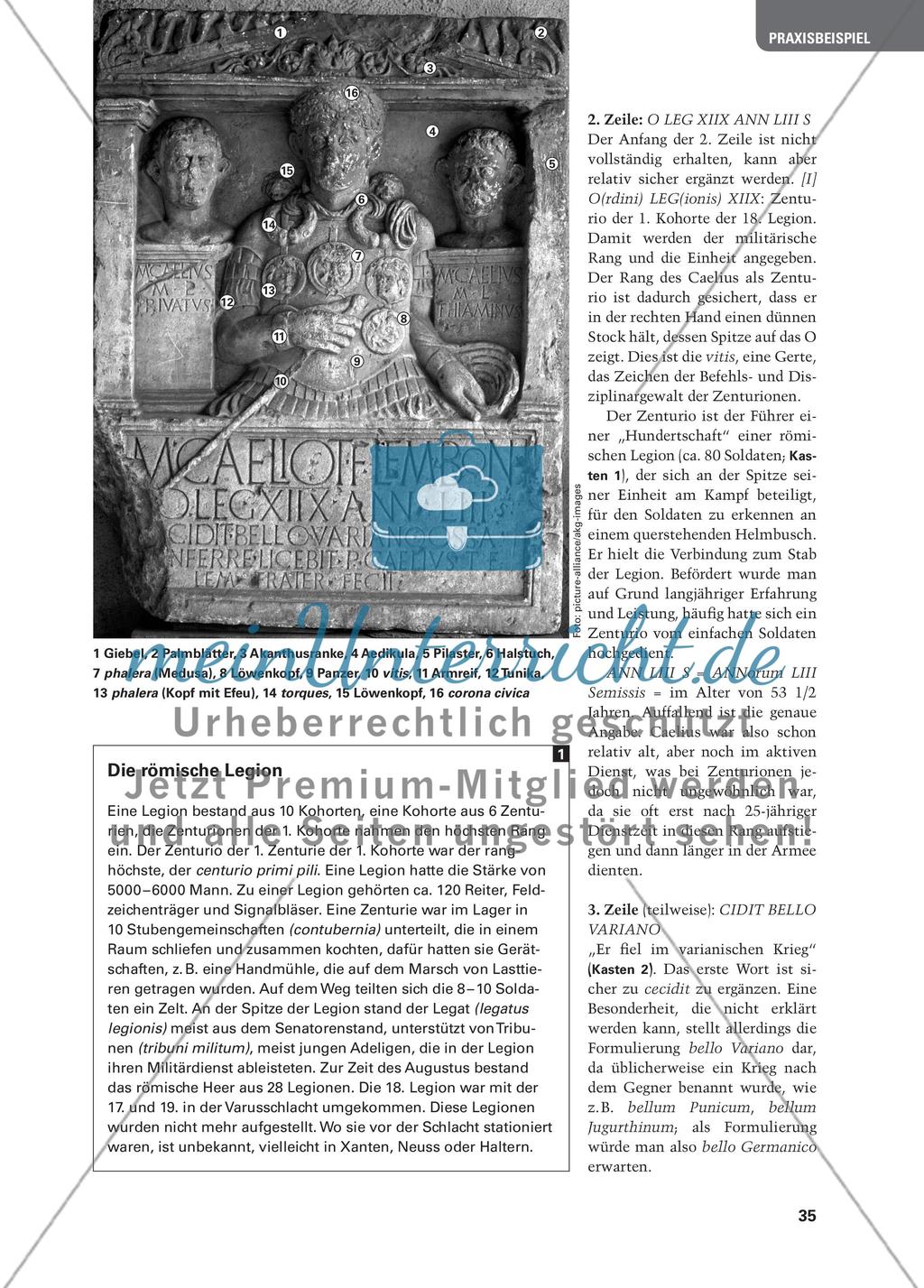 Der Caelius-Grabstein Preview 2