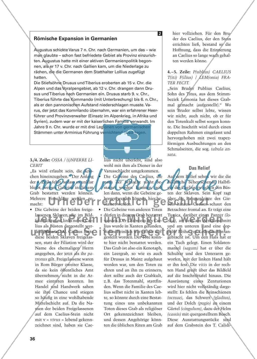 Der Caelius-Grabstein Preview 3