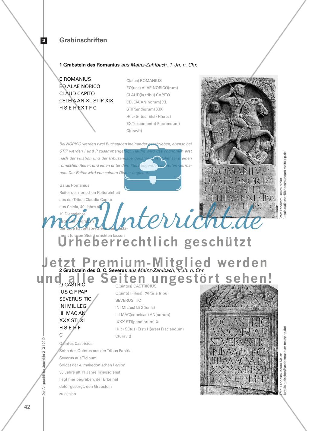 Der Caelius-Grabstein Preview 9