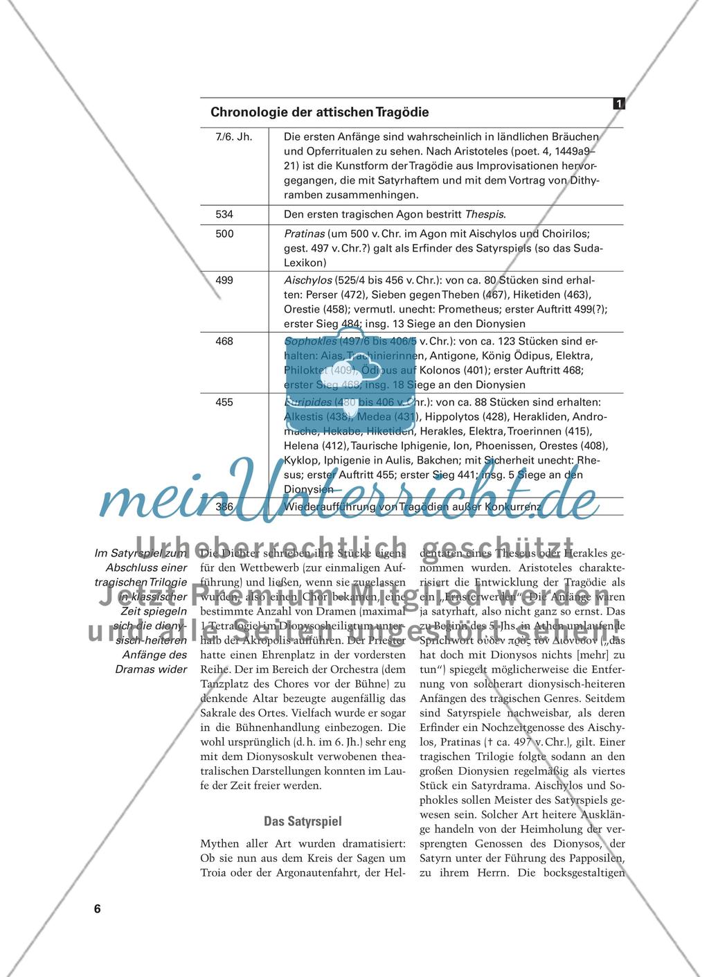 Götter und Menschen im Konflikt - Die griechische Tragödie Preview 3