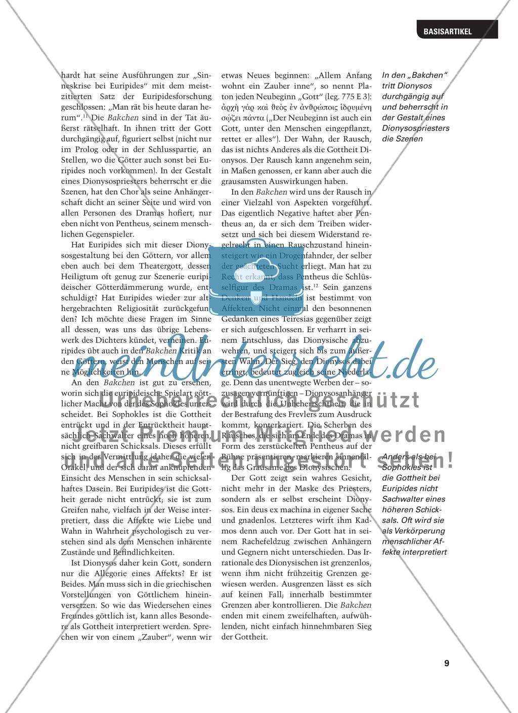 Götter und Menschen im Konflikt - Die griechische Tragödie Preview 6