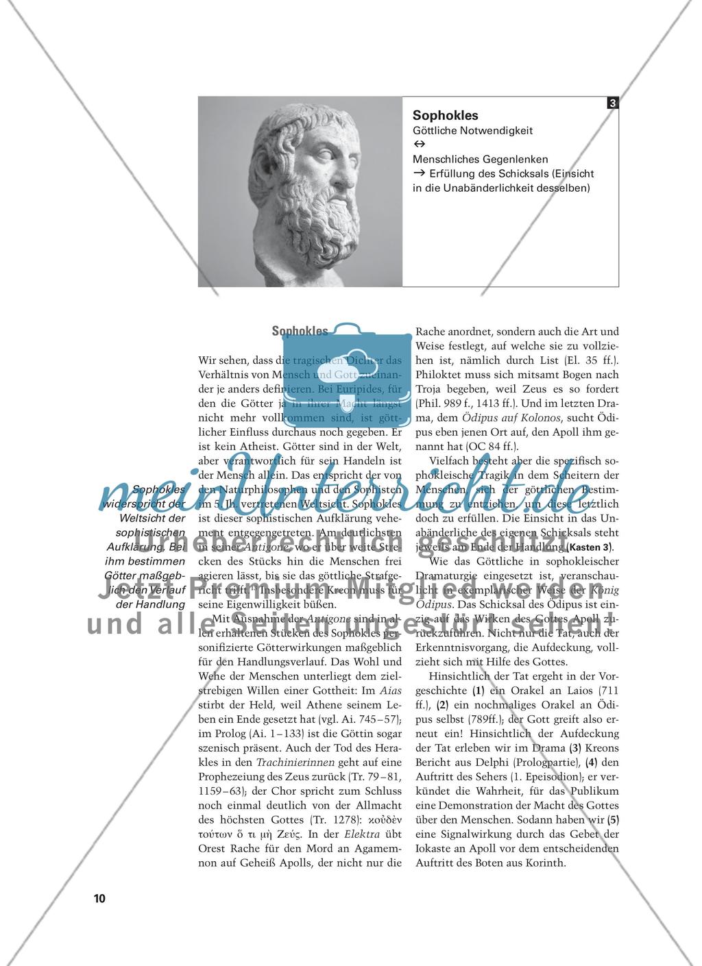 Götter und Menschen im Konflikt - Die griechische Tragödie Preview 7