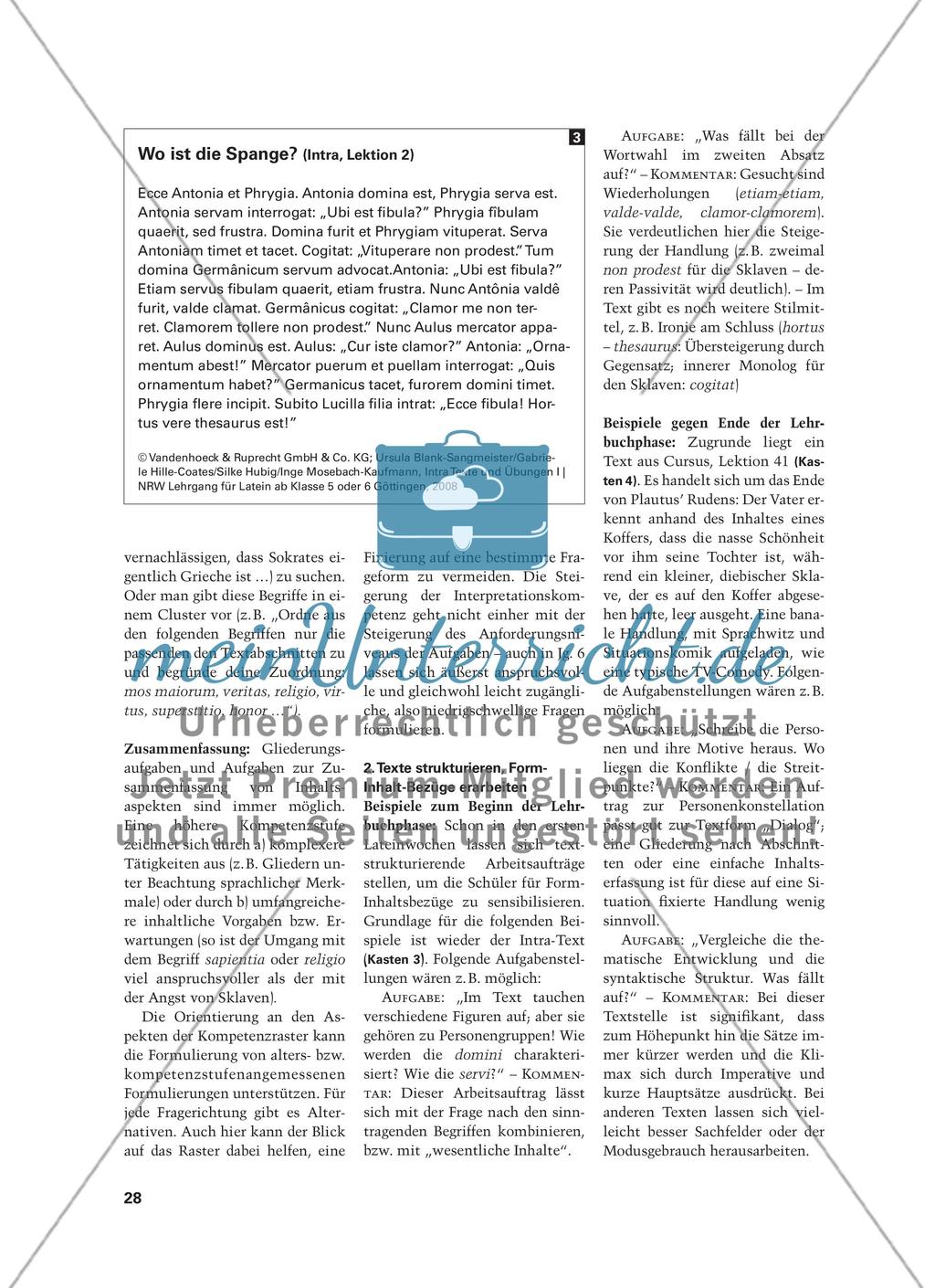 Ein toller Text – und trotzdem nach Stilmitteln suchen? - Kompetenzorientierte Interpretation in der Lehrbuchphase Preview 5