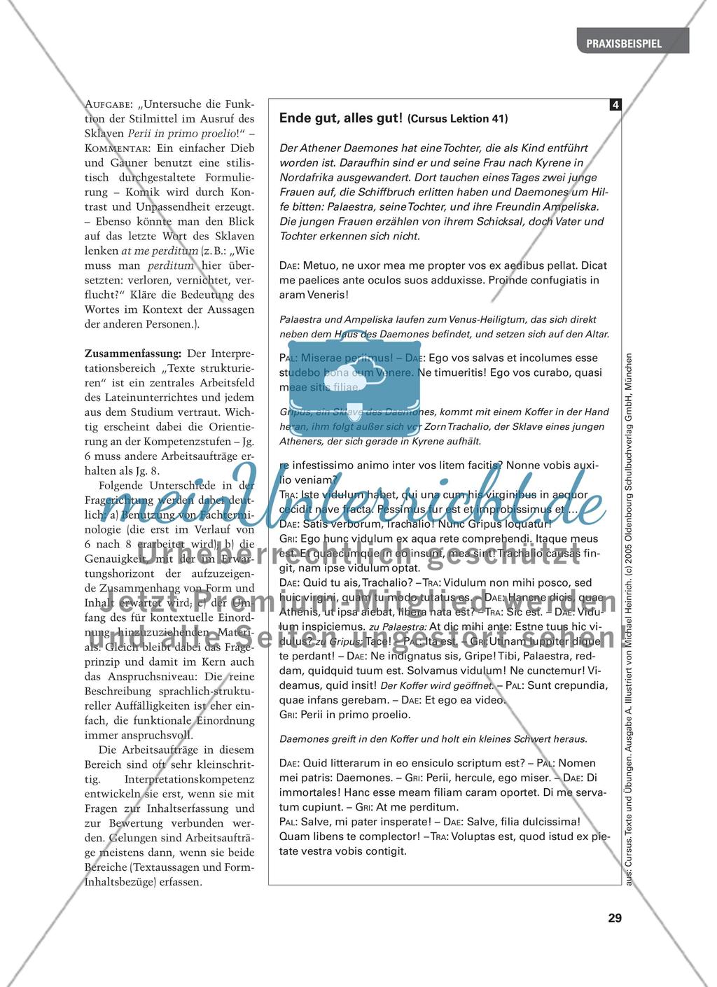 Ein toller Text – und trotzdem nach Stilmitteln suchen? - Kompetenzorientierte Interpretation in der Lehrbuchphase Preview 6
