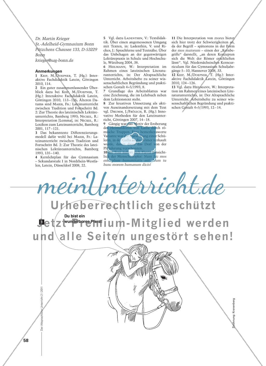 „Ihr wart Barbaren!“ - Hinführung zur Interpretation in einer Klasse 6 Preview 7