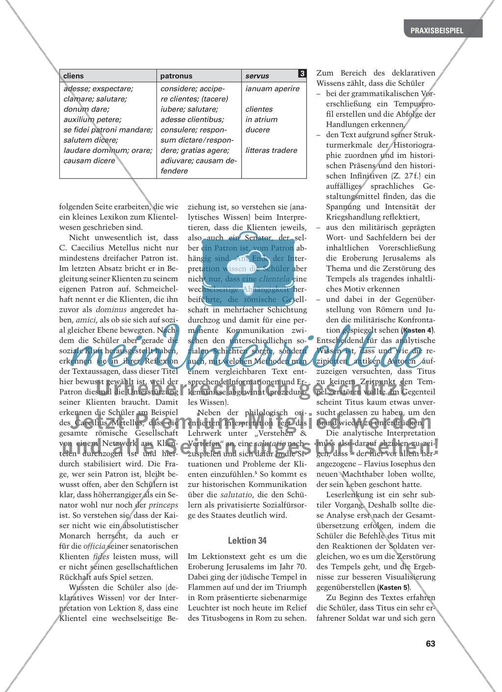 Kompetenzorientiert Interpretieren - Zwei Beispiele aus dem Lehrwerk „Actio“ Preview 4