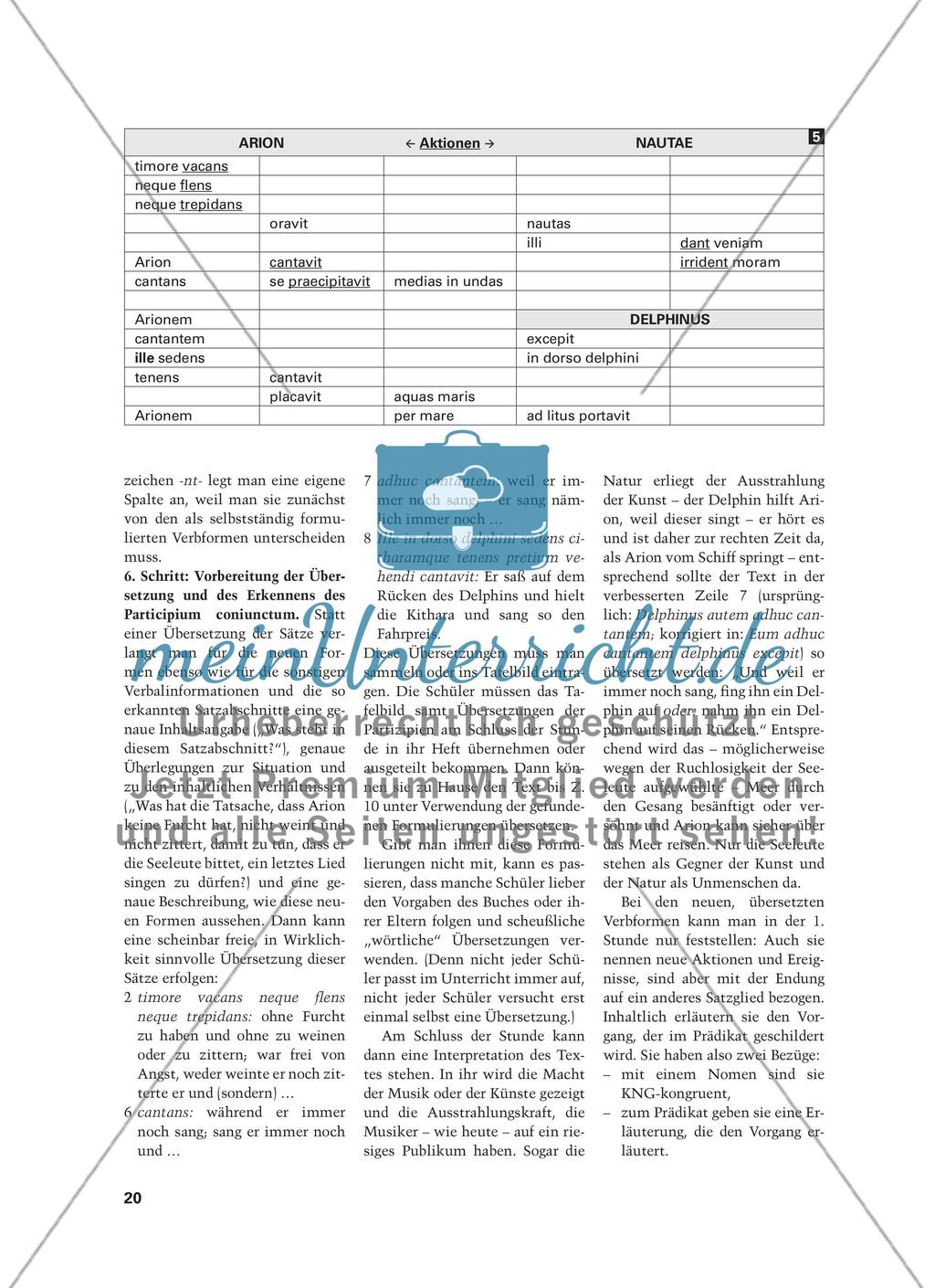 Die Verbindung von Texterschließung, Einführung eines neuen grammatischen Stoffs und Interpretation Preview 7