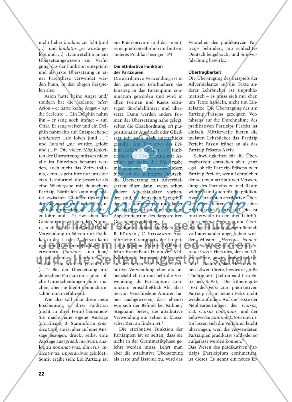 Die Verbindung von Texterschließung, Einführung eines neuen grammatischen Stoffs und Interpretation Preview 9