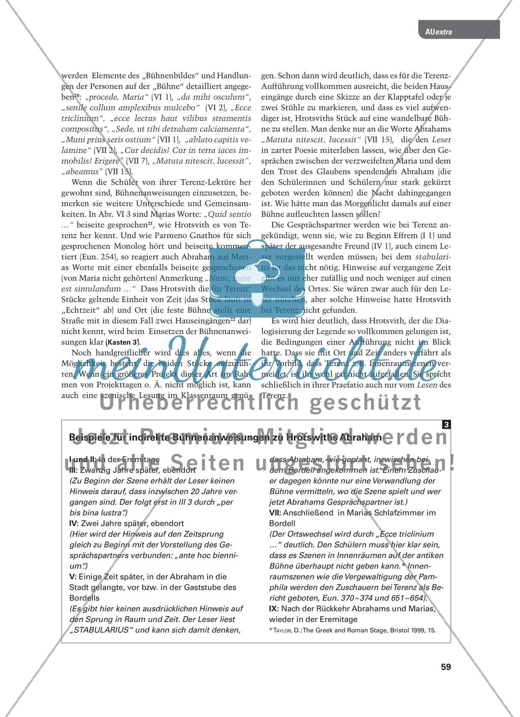 Ego, Clamor Validus Gandeshemensis, non recusavi illum imitari dictando - Terenz im Nonnenkloster Preview 4