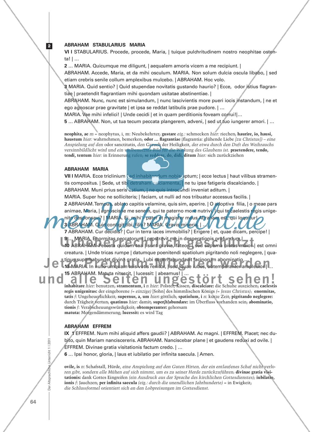 Ego, Clamor Validus Gandeshemensis, non recusavi illum imitari dictando - Terenz im Nonnenkloster Preview 9