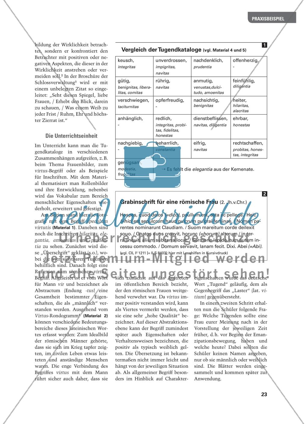 Tacitae aut garrulae - Tugend- und Lasterkataloge für Frauen Preview 2