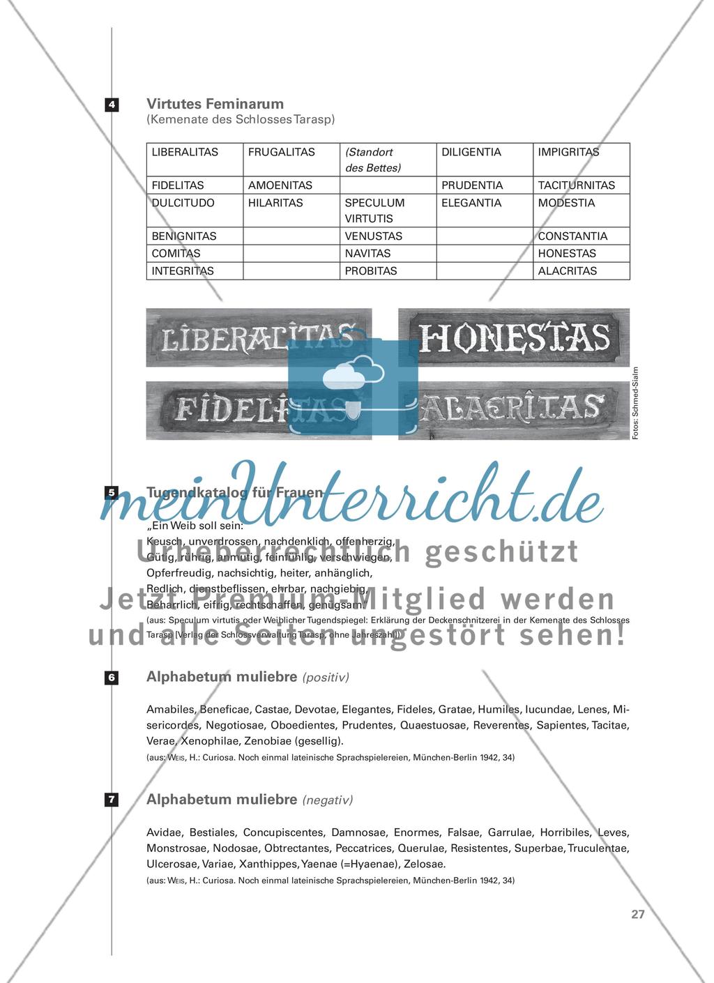 Tacitae aut garrulae - Tugend- und Lasterkataloge für Frauen Preview 6