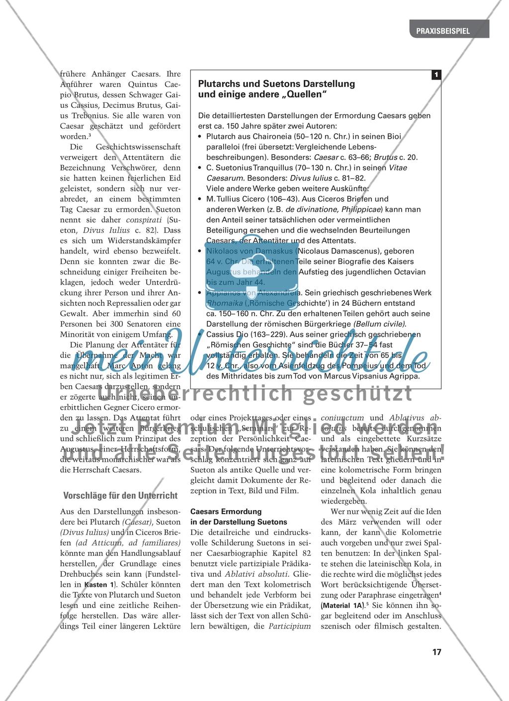 3/15 – Die Iden des März Preview 2