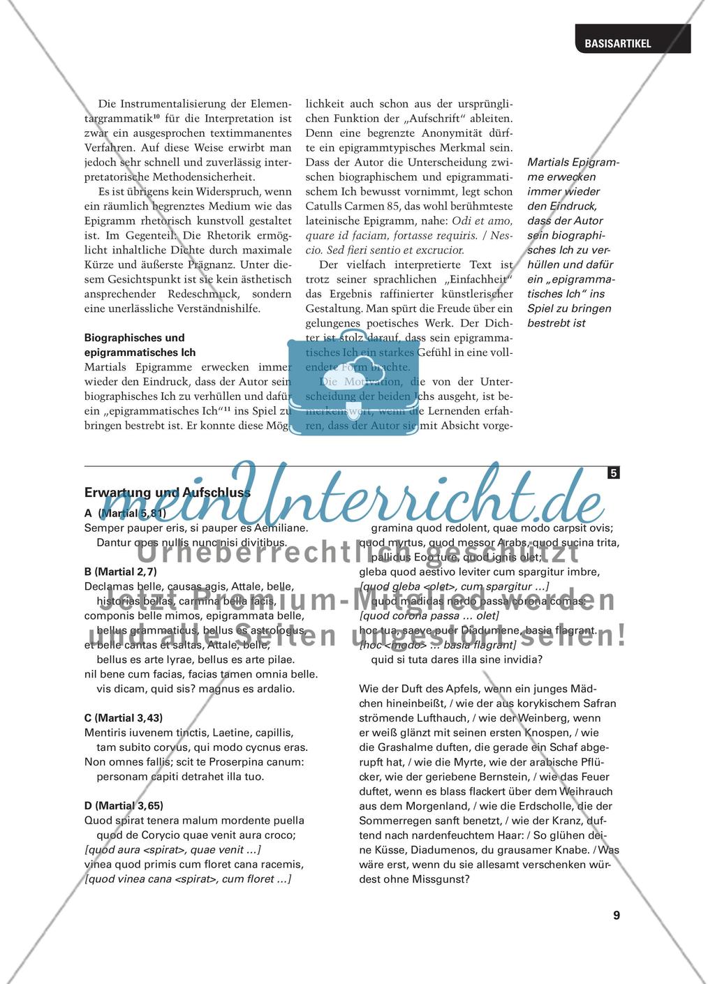 Was ist ein Epigramm? Preview 6