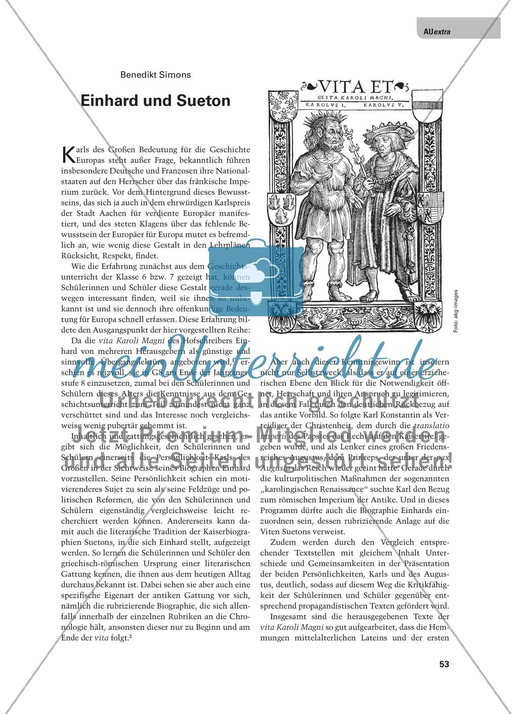 Einhard und Sueton Preview 1
