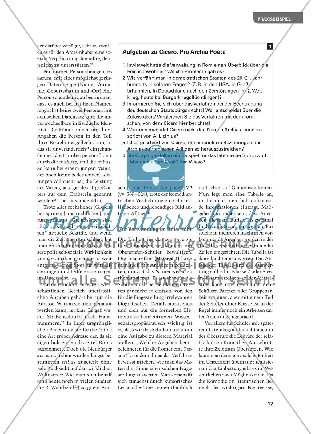 Personalien in der Antike und heute – was kennzeichnet die Person? Preview 4