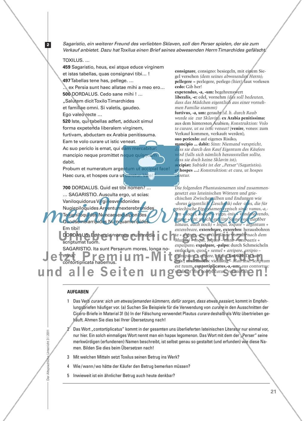 Personalien in der Antike und heute – was kennzeichnet die Person? Preview 8
