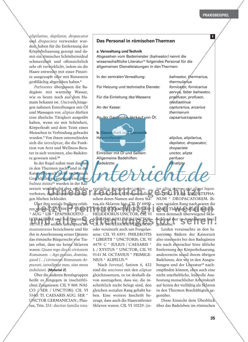 Luxus, Lust und Leid – Baden in den römischen Thermen Preview 2