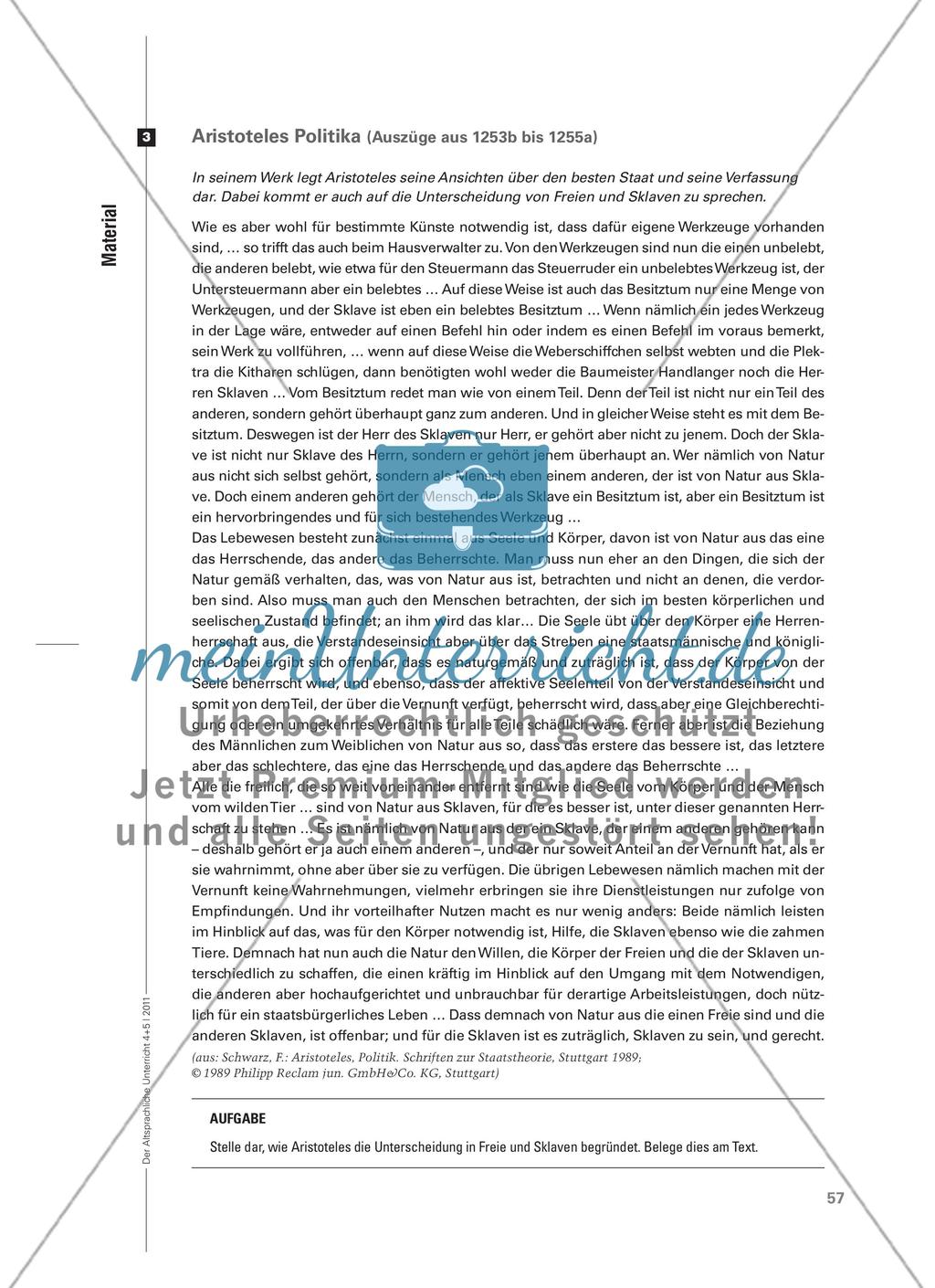 „Totidem hostes esse quot servos“? - Die Behandlung von Sklaven in Rom Preview 10