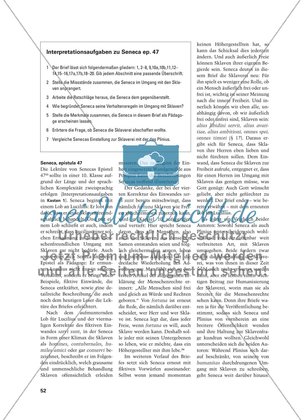 „Totidem hostes esse quot servos“? - Die Behandlung von Sklaven in Rom Preview 5